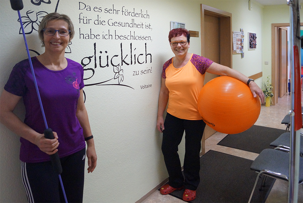 Team - Gemeinschaftspraxis für Physiotherapie Christine Behr & Marita Kotlinsky in 98544 Zella-Mehlis